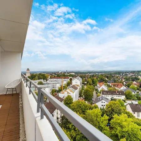 Penthouse 12 Stock Panorama Flughafen Muc شقة *